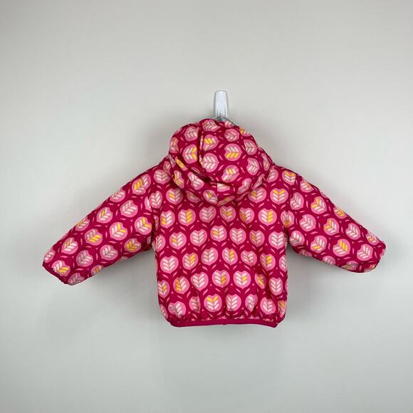 The North Face Girls Reversible Perrito Jacket 3-6 Months - Picture 8 of 11